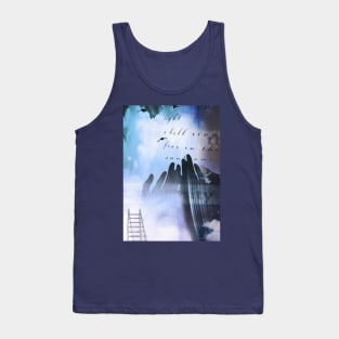 Abstract with poem Tank Top